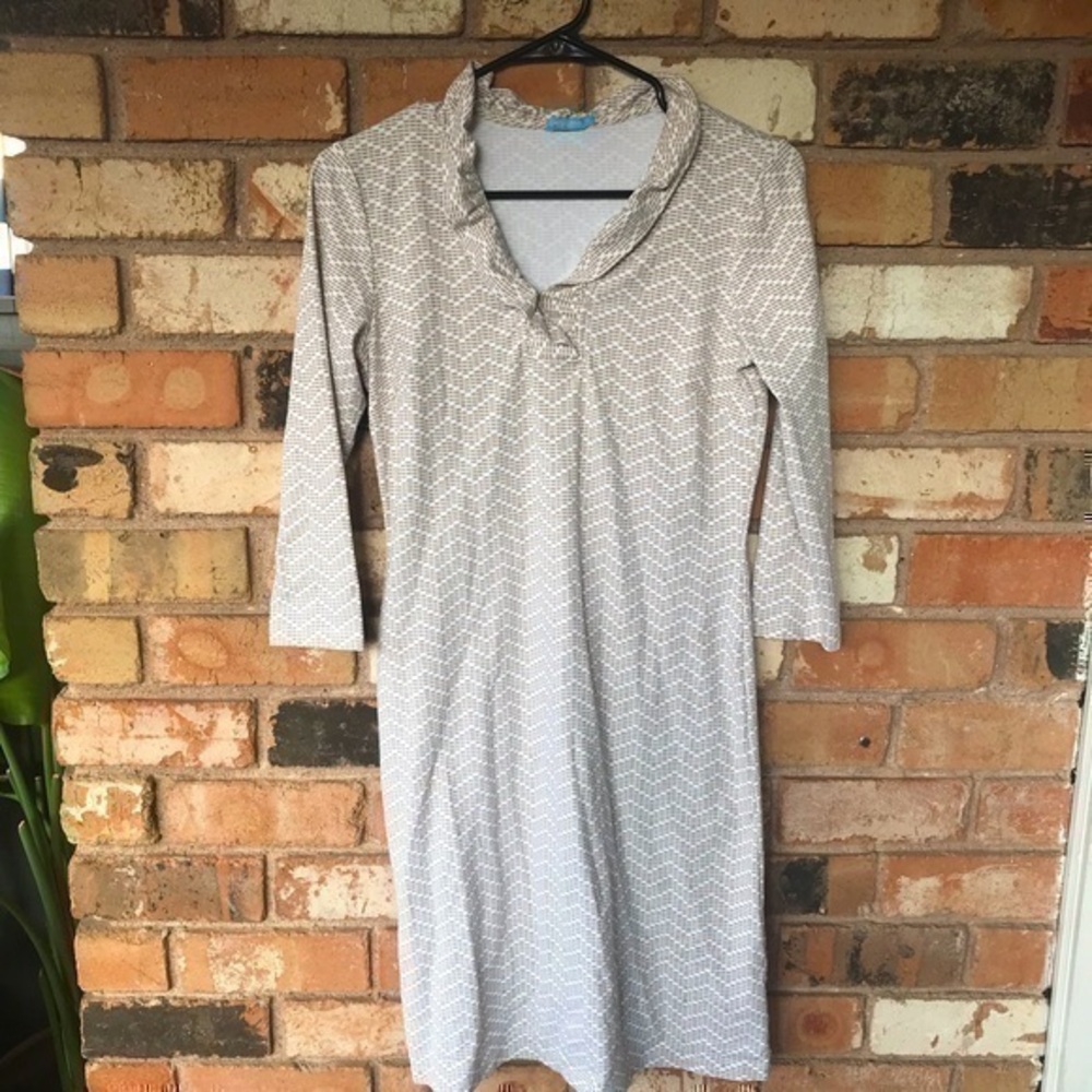 J. McLaughlin Long Sleeve Midi Dress